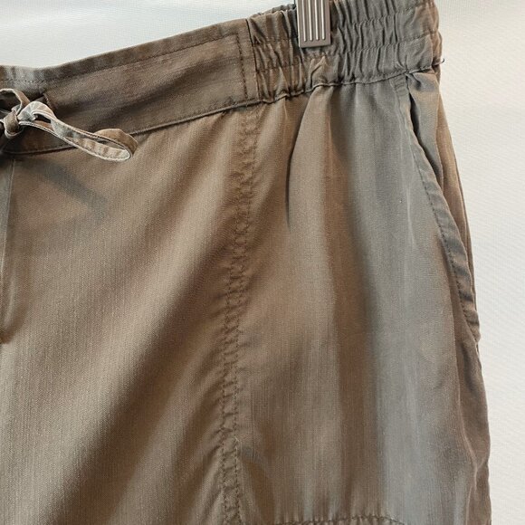 Pure Jill J Jill Size Large Green Elastic Waist Pull-on Casual Pants - Picture 5 of 11